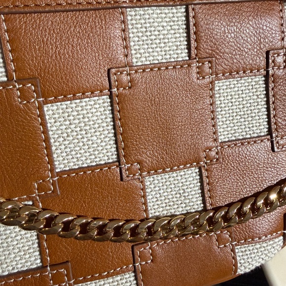 Fossil Tan and Cream Shoulder Bag - Picture 2 of 5